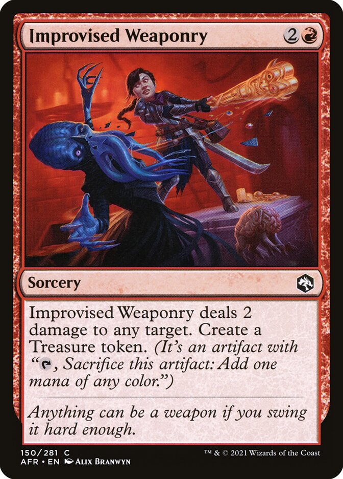 Improvised Weaponry 150 (Adventures in the Forgotten Realms)  | Chromatic Games