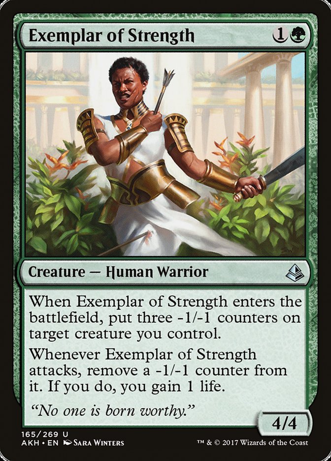 Exemplar of Strength 165/269 (Amonkhet)  | Chromatic Games