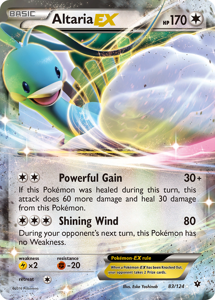 Altaria EX (83/124) [XY: Fates Collide] | Chromatic Games