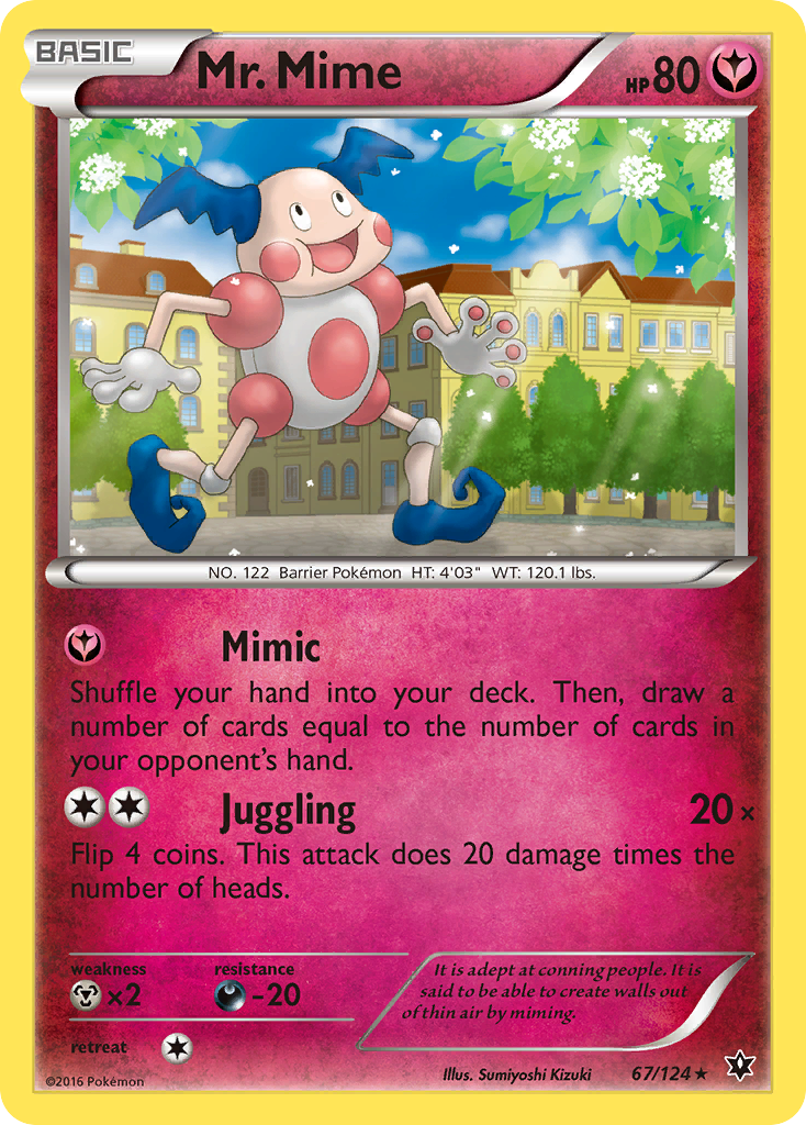 Mr. Mime (67/124) [XY: Fates Collide] | Chromatic Games