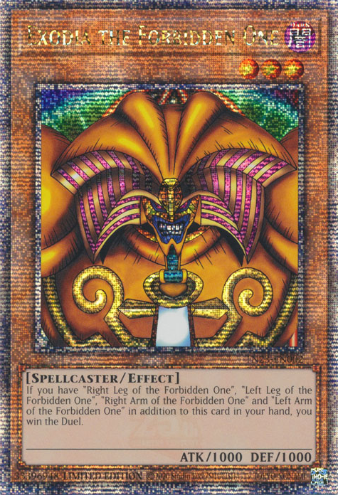 Exodia the Forbidden One [TN23-EN002] Quarter Century Secret Rare | Chromatic Games