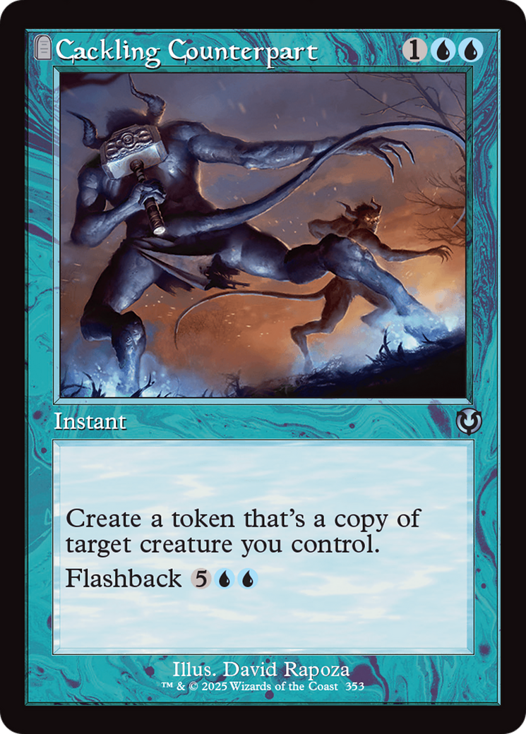 Cackling Counterpart (Retro Frame) [Innistrad Remastered] | Chromatic Games