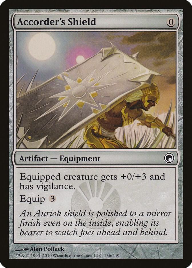 Accorder's Shield 136/249 (Scars of Mirrodin)  | Chromatic Games