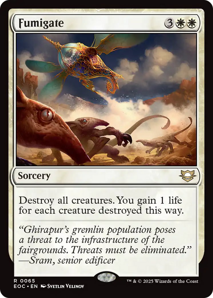 Fumigate [Edge of Eternities Commander] | Chromatic Games