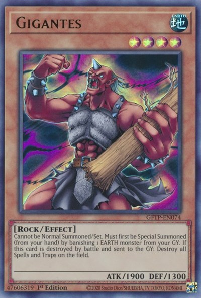 Gigantes [GFTP-EN074] Ultra Rare | Chromatic Games