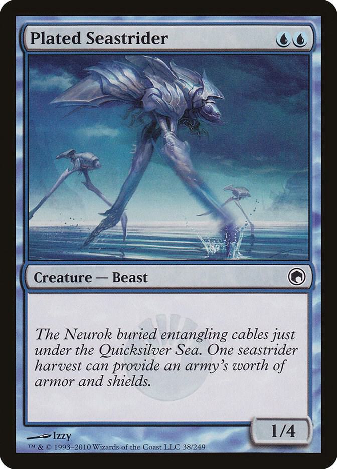 Plated Seastrider 38/249 (Scars of Mirrodin)  | Chromatic Games