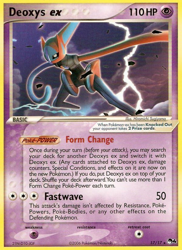 Deoxys ex (17/17) [POP Series 4] | Chromatic Games