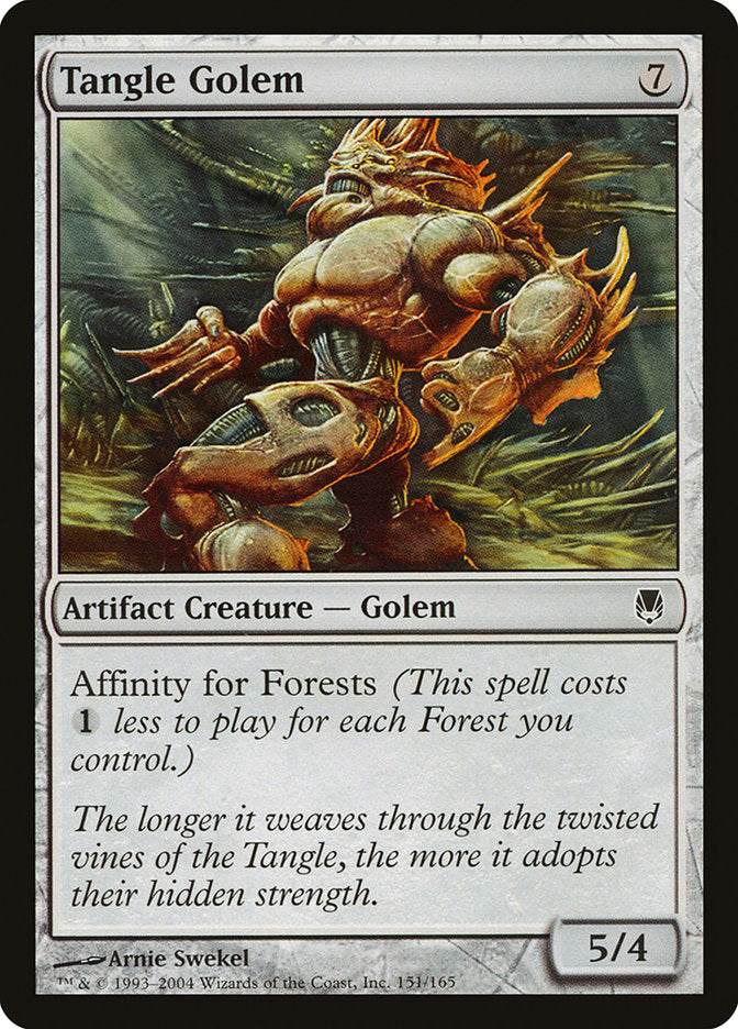 Tangle Golem 151/165 (Darksteel)  | Chromatic Games
