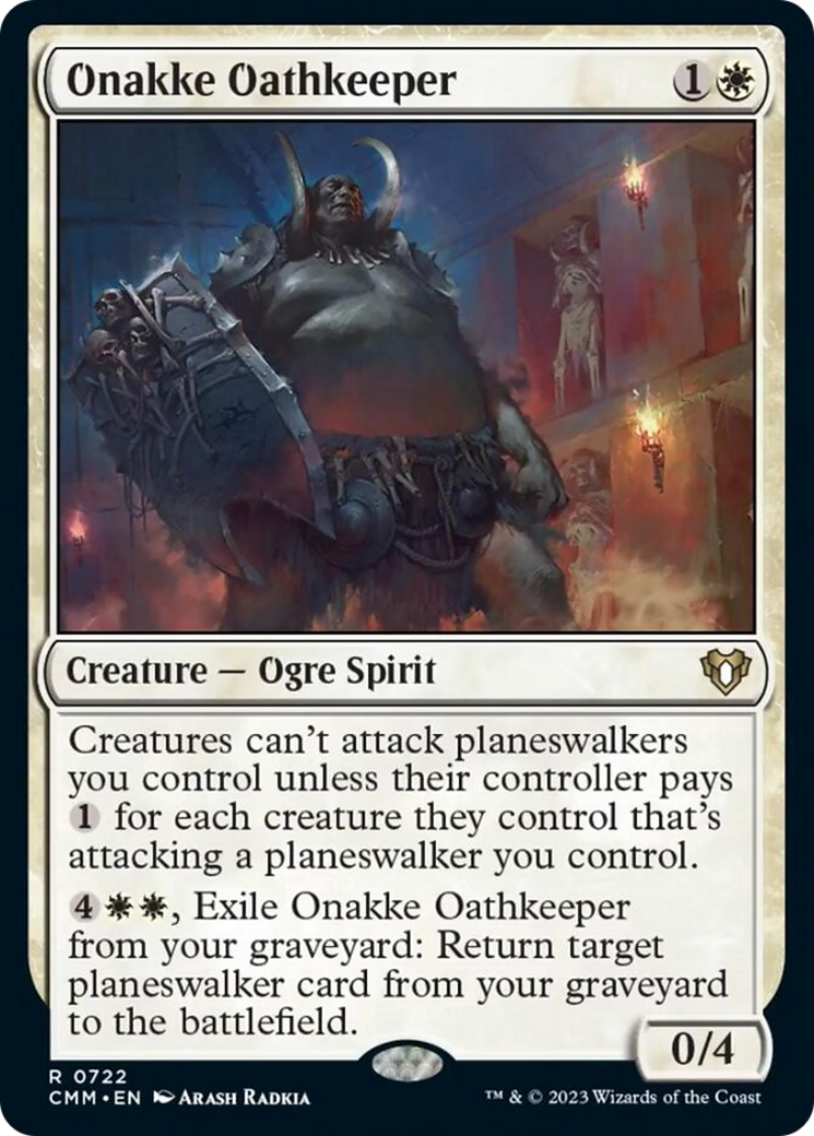 Onakke Oathkeeper [Commander Masters] | Chromatic Games