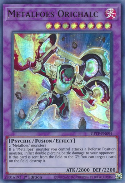 Metalfoes Orichalc [GFTP-EN094] Ultra Rare | Chromatic Games