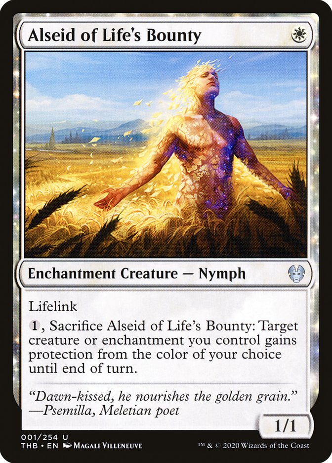 Alseid of Life's Bounty 1/254 (Theros Beyond Death)  | Chromatic Games