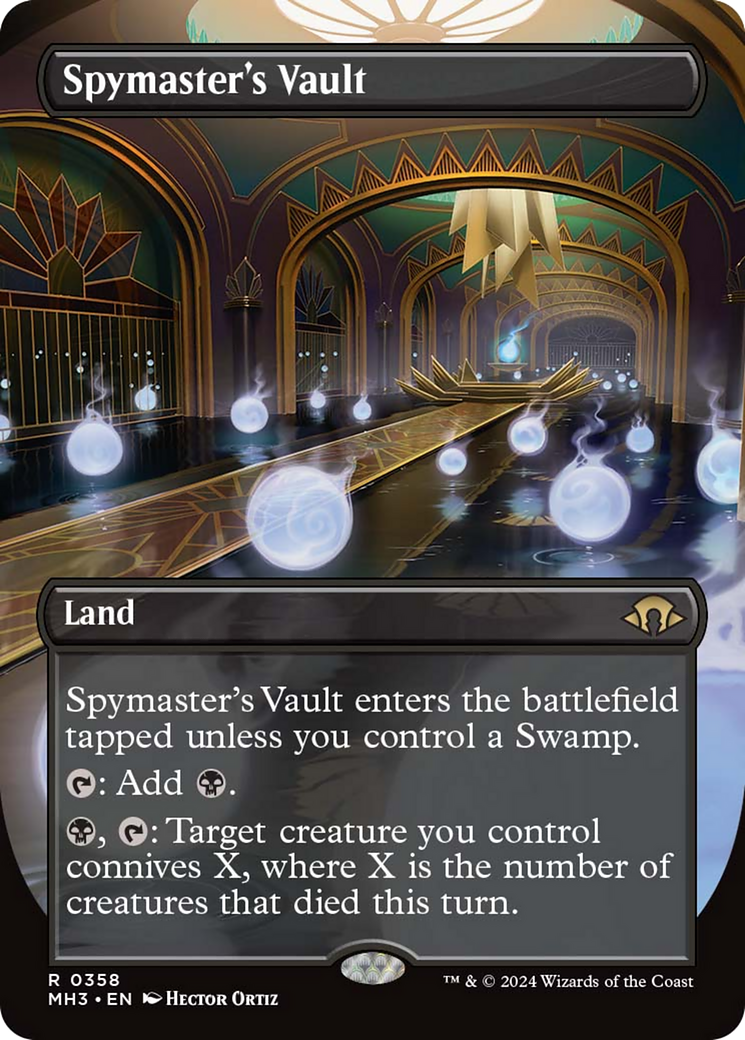 Spymaster's Vault (Borderless) [Modern Horizons 3] | Chromatic Games