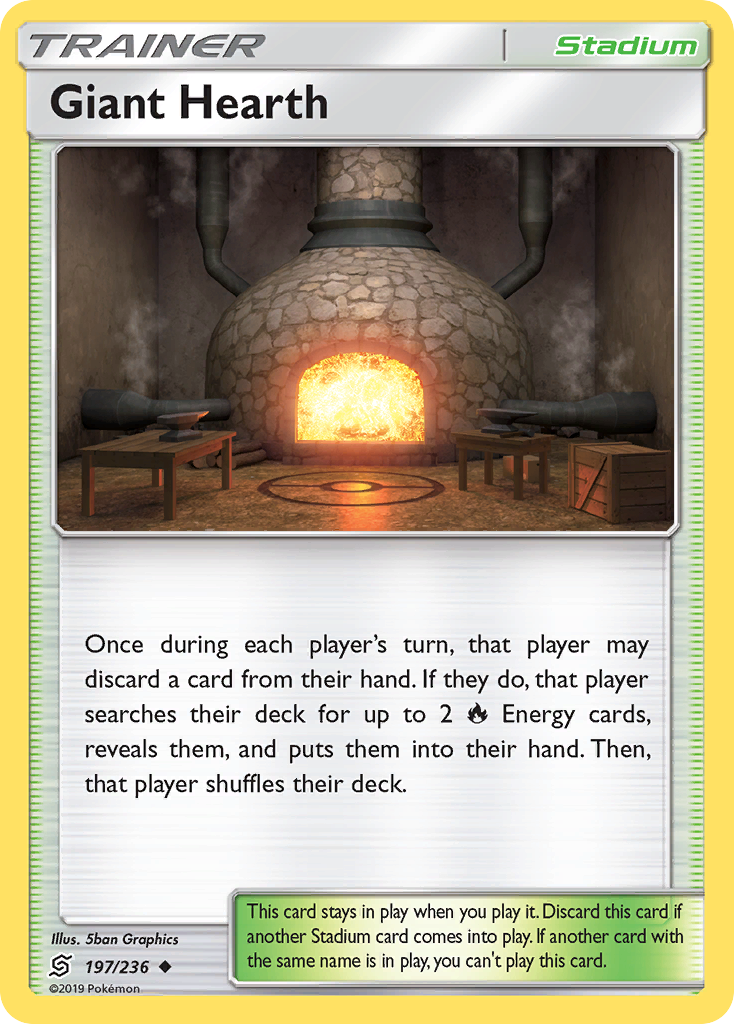 Giant Hearth (197/236) [Sun & Moon: Unified Minds] | Chromatic Games