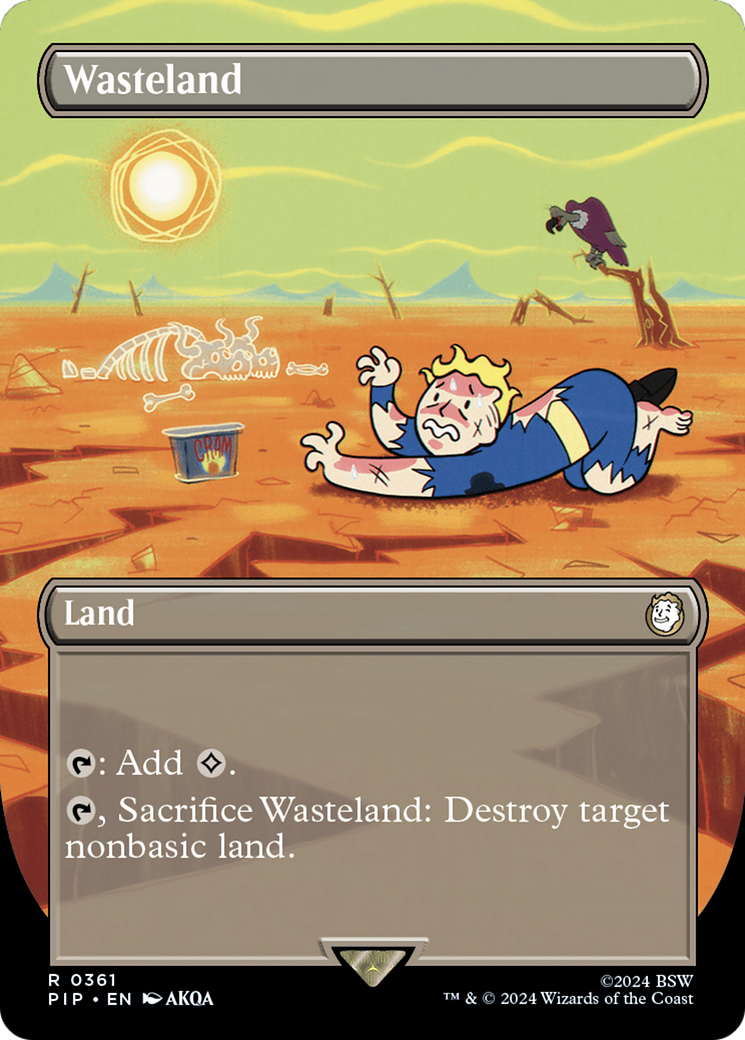 Wasteland (Borderless) [Fallout] | Chromatic Games