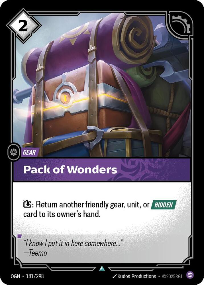 Pack of Wonders 181/298 (Origins)  - Foil | Chromatic Games