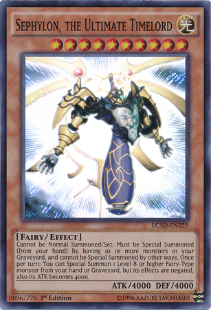 Sephylon, the Ultimate Timelord [LC5D-EN229] Super Rare | Chromatic Games