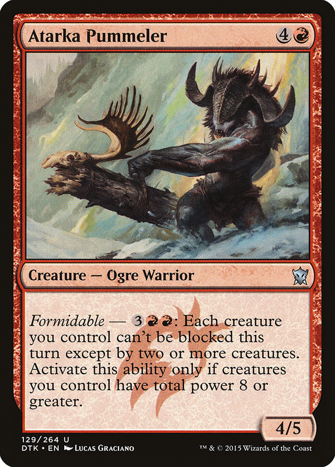 Atarka Pummeler 129/264 (Dragons of Tarkir)  | Chromatic Games