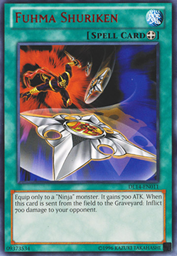 Fuhma Shuriken (Red) [DL14-EN011] Rare | Chromatic Games