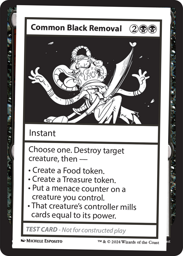 Common Black Removal [Mystery Booster 2 Playtest Cards] | Chromatic Games