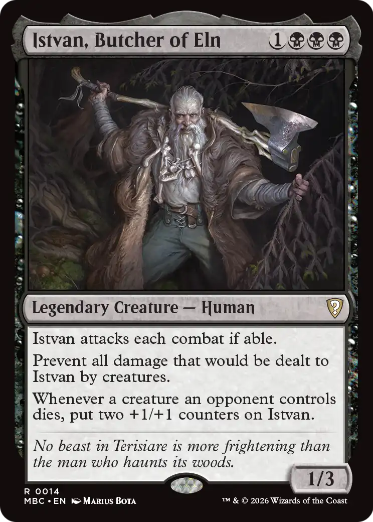 Istvan, Butcher of Eln [Mystery Booster: Commander Edition] | Chromatic Games