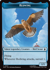 Redwing // Zabu Double-Sided Token [Marvel Super Heroes Tokens] | Chromatic Games