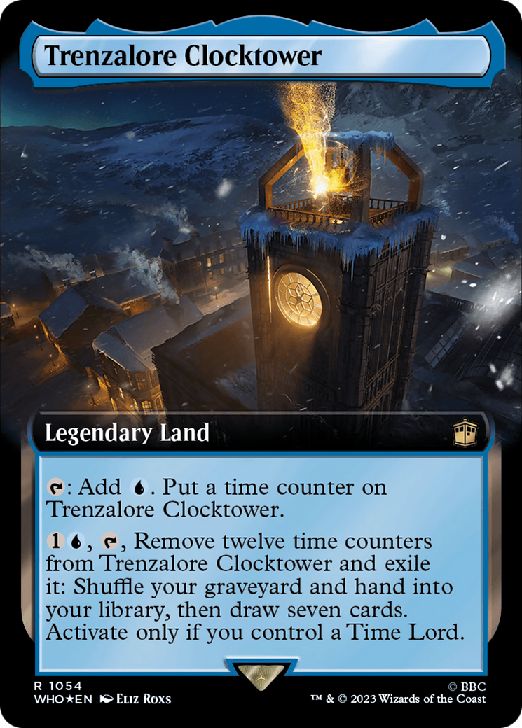 Trenzalore Clocktower (Extended Art) (Surge Foil) [Doctor Who] | Chromatic Games