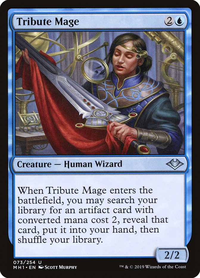 Tribute Mage [Modern Horizons] | Chromatic Games