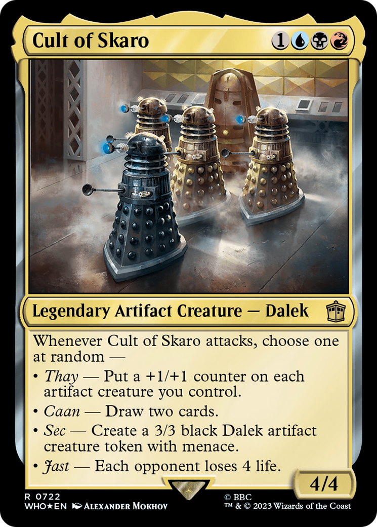 Cult of Skaro (Surge Foil) [Doctor Who] | Chromatic Games