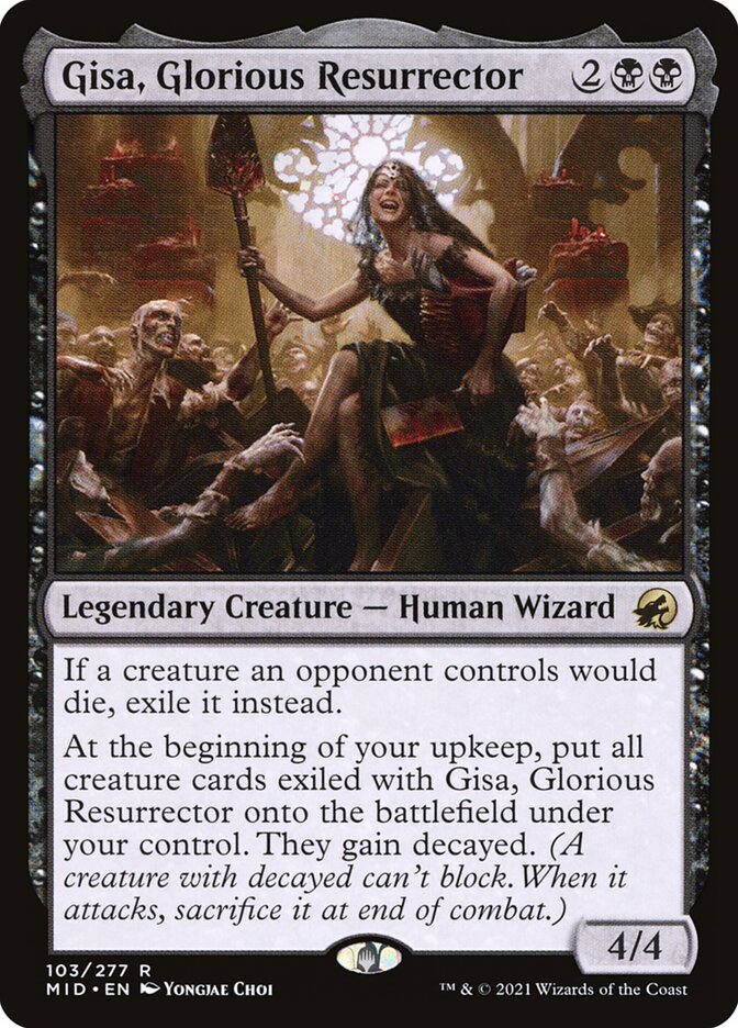 Gisa Glorious Resurrector 103 (Innistrad: Midnight Hunt)  | Chromatic Games