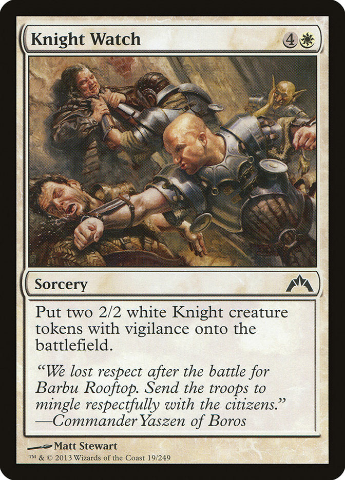 Knight Watch 19/249 (Gatecrash)  | Chromatic Games