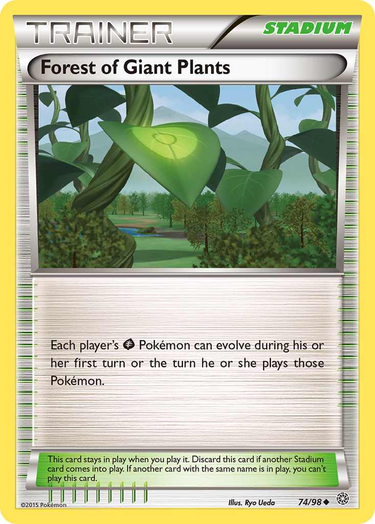 Forest of Giant Plants (74/98) [XY: Ancient Origins] | Chromatic Games