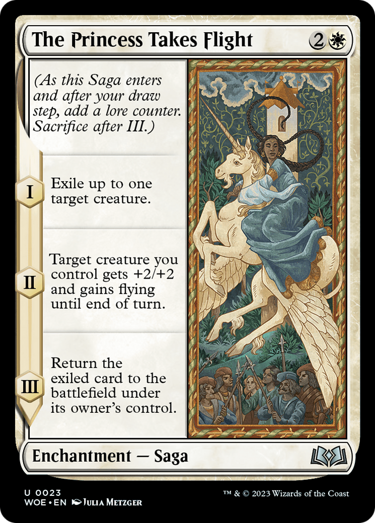 The Princess Takes Flight [Wilds of Eldraine] | Chromatic Games