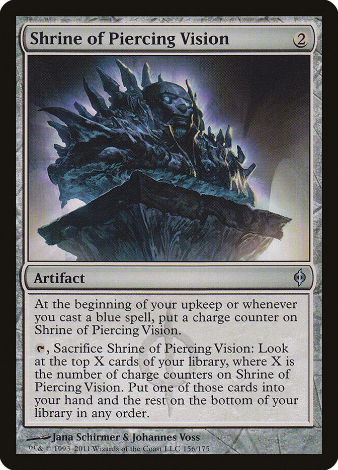 Shrine of Piercing Vision 156/175 (New Phyrexia)  | Chromatic Games