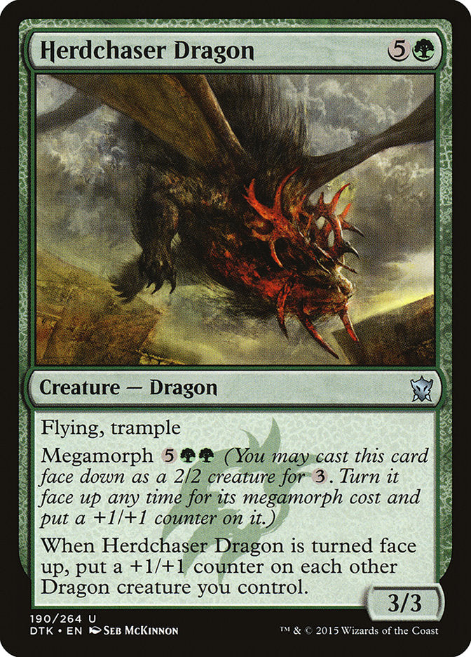 Herdchaser Dragon 190/264 (Dragons of Tarkir)  | Chromatic Games