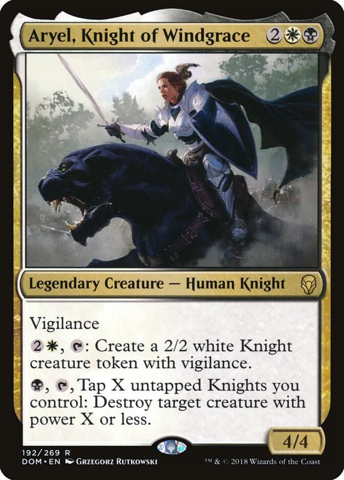 Aryel, Knight of Windgrace 192/269 (Dominaria)  | Chromatic Games