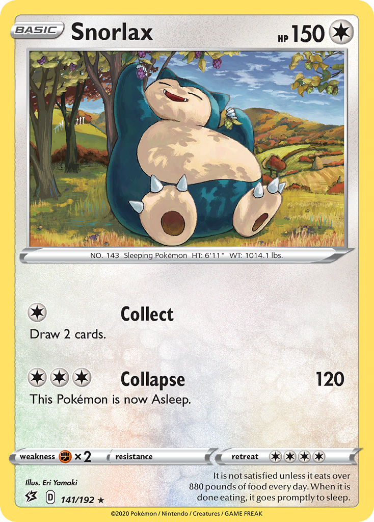 Snorlax (141/192) [Sword & Shield: Rebel Clash] | Chromatic Games