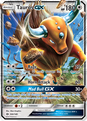 Tauros GX (100/149) [Sun & Moon: Base Set] | Chromatic Games