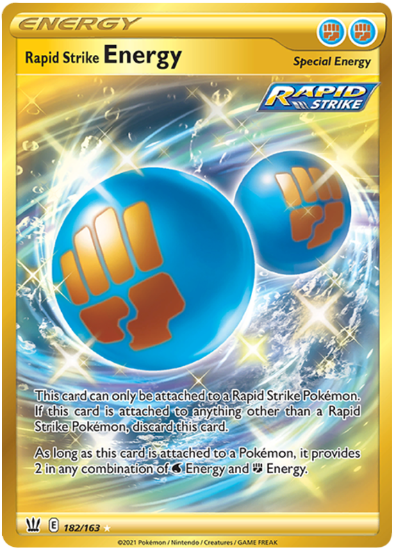 Rapid Strike Energy (182/163) [Sword & Shield: Battle Styles] | Chromatic Games