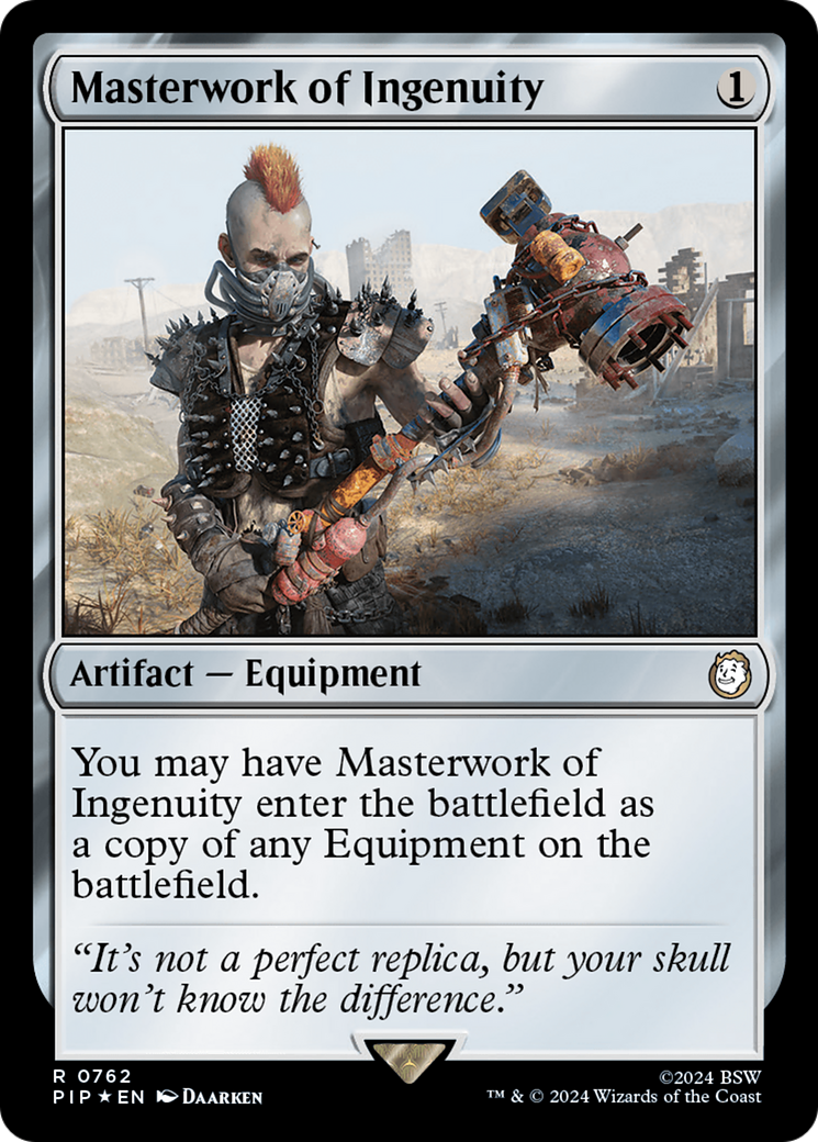 Masterwork of Ingenuity (Surge Foil) [Fallout] | Chromatic Games