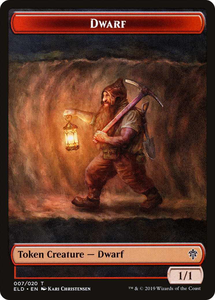 Soldier (UMA) // Dwarf (ELD) Double-Sided Token [The List] | Chromatic Games
