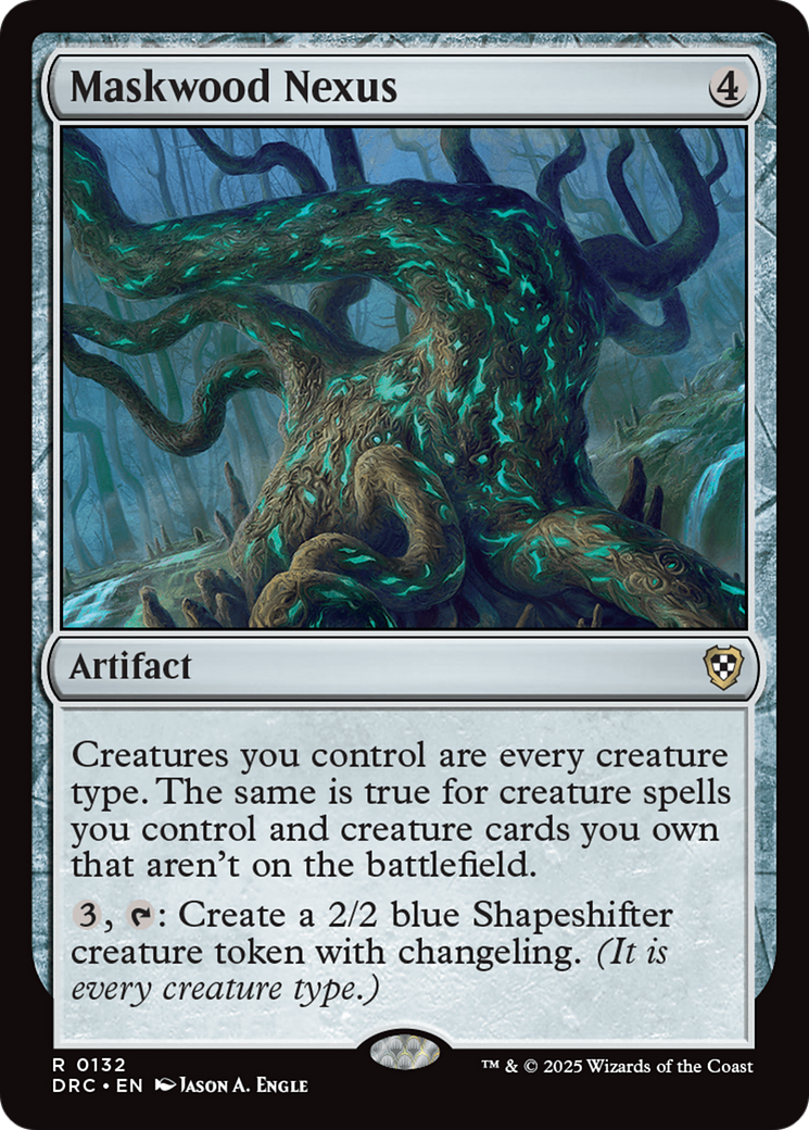 Maskwood Nexus [Aetherdrift Commander] | Chromatic Games