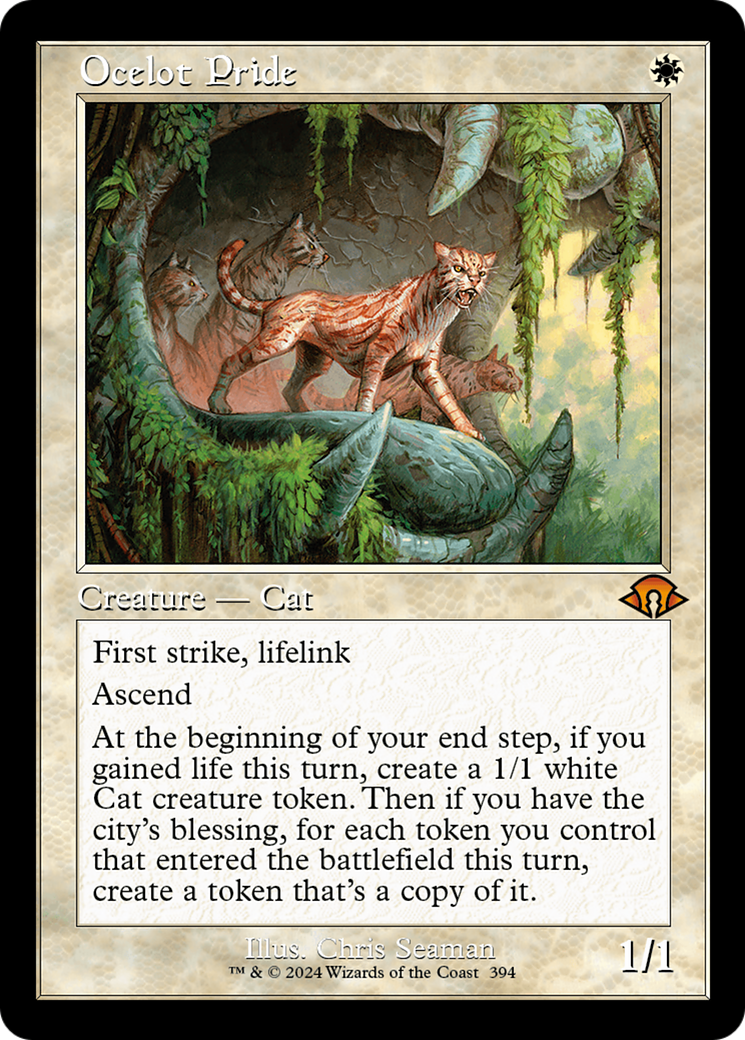 Ocelot Pride (Retro) [Modern Horizons 3] | Chromatic Games