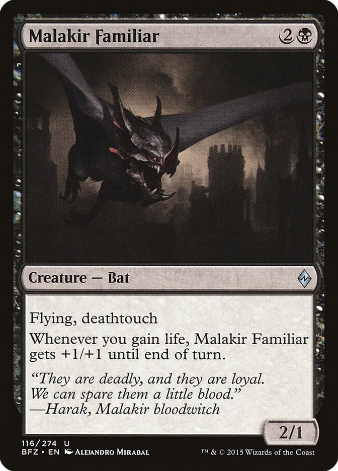 Malakir Familiar 116/274 (Battle for Zendikar)  | Chromatic Games