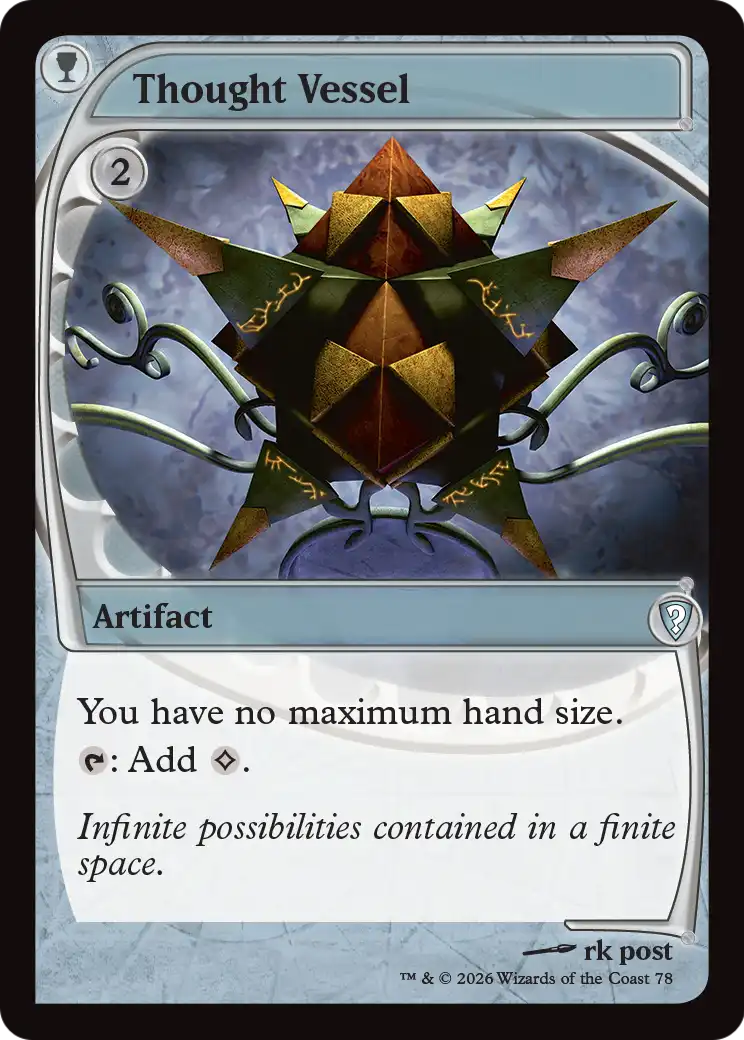 Thought Vessel (Future Sight) [Mystery Booster: Commander Edition] | Chromatic Games