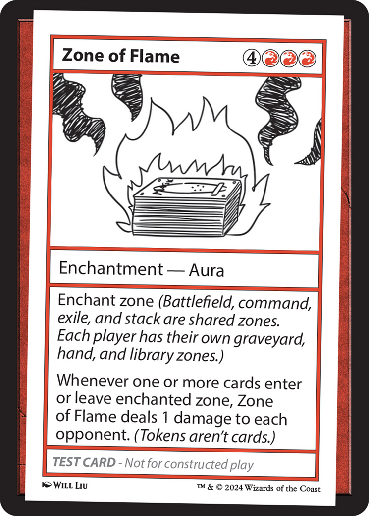 Zone of Flame [Mystery Booster 2 Playtest Cards] | Chromatic Games