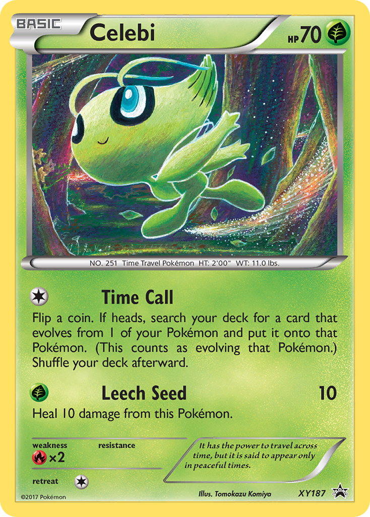 Celebi (XY187) [XY: Black Star Promos] | Chromatic Games