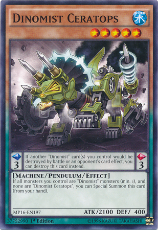 Dinomist Ceratops [MP16-EN197] Common | Chromatic Games