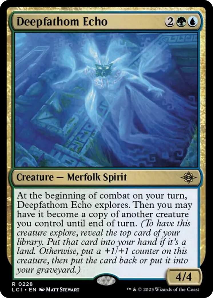 Deepfathom Echo [The Lost Caverns of Ixalan] | Chromatic Games