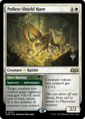 Pollen-Shield Hare // Hare Raising (Promo Pack) [Wilds of Eldraine Promos] | Chromatic Games