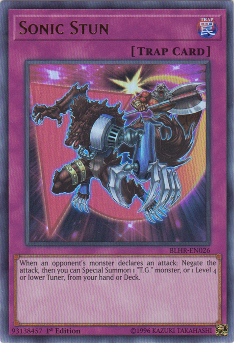 Sonic Stun [BLHR-EN026] Ultra Rare | Chromatic Games